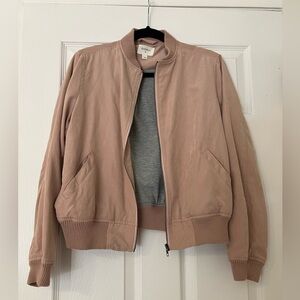 Everly Suede-Feel Bomber Jacket